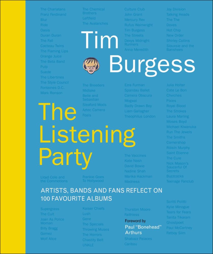Tim Burgess – The Listening Party – Libros – Audio Elite Colombia