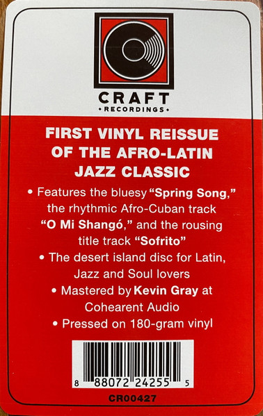 Mongo Santamaría – Sofrito – Sticker 2 – Audio Elite Colombia