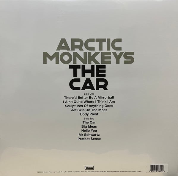 Arctic Monkeys – The Car – Back – Audio Elite Colombia