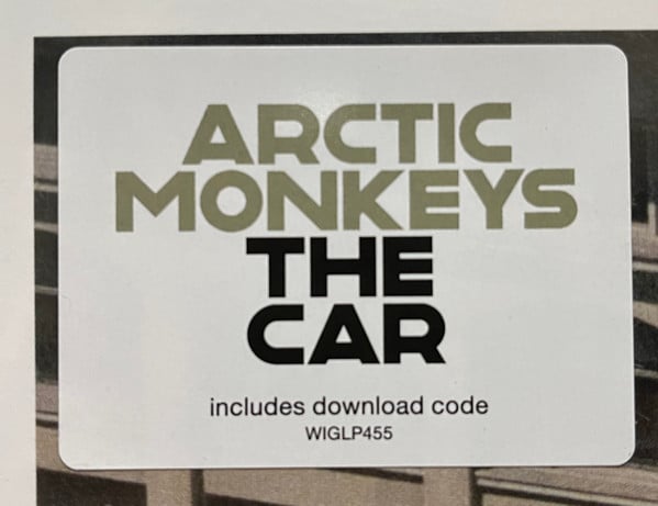 Arctic Monkeys – The Car – Sticker – Audio Elite Colombia