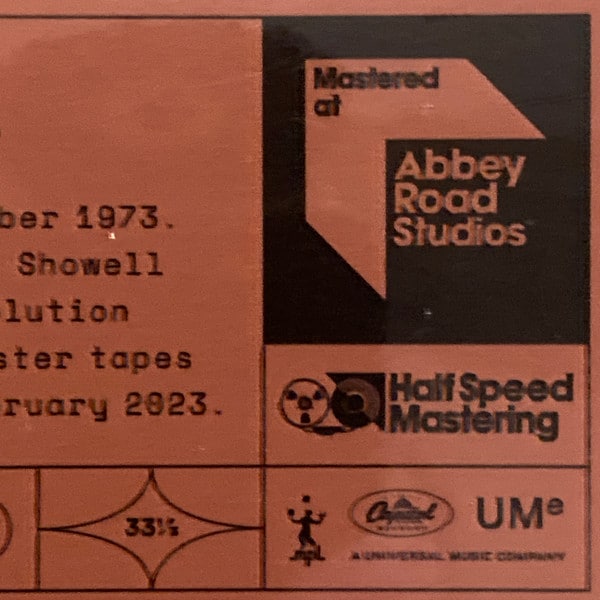 Paul McCartney & Wings – Band On The Run (50th Anniversary Edition, Half-Speed Mastering) – Sticker – Audio Elite Colombia