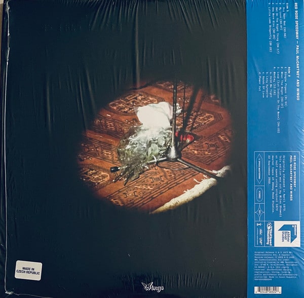Paul McCartney & Wings – Red Rose Speedway (RSD 50th Anniversary Limited Edition, Half-Speed Mastering) – Back – Audio Elite Colombia