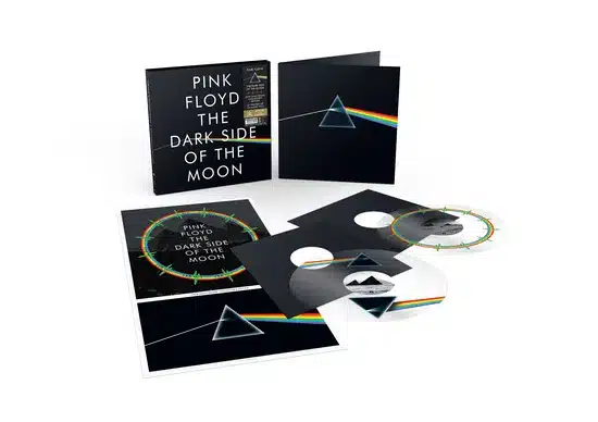 Pink Floyd – Dark Side of the Moon (50th Anniversary Collector’s Edition, Clear Vinyl) – Open – Audio Elite Colombia