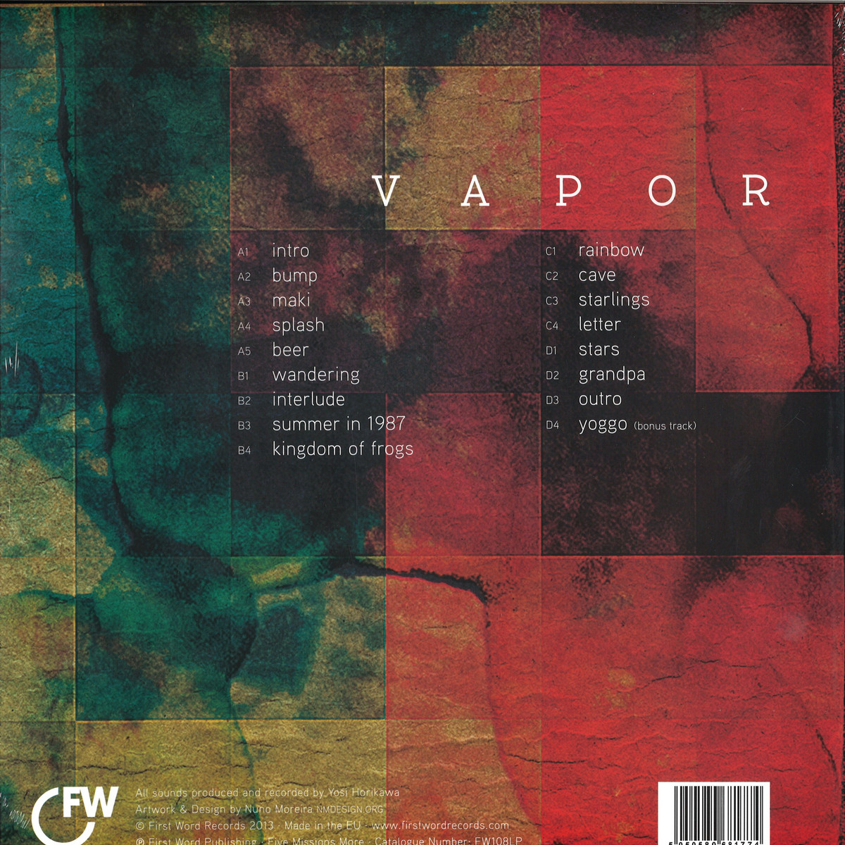 Yosi Horikawa – Vapor – Back – Audio Elite Colombia
