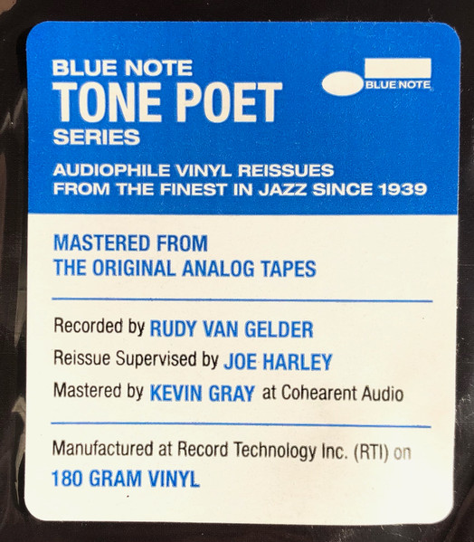 Lee Morgan – The Cooker – Tone Poet – Sticker – Audio Elite Colombia