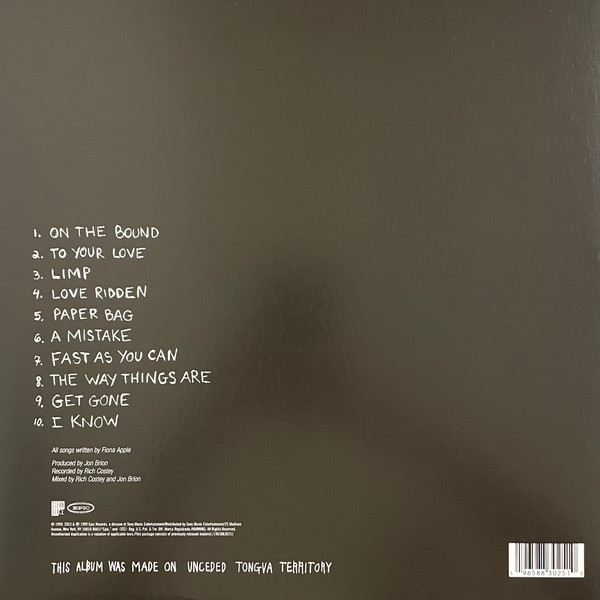 Audio Elite Colombia – Fiona Apple – When The Pawn – Back