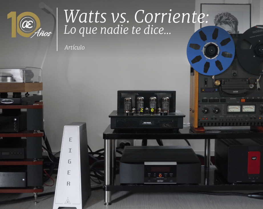 Watts vs. Corriente: La Verdad Pesada Detrás del Sonido High-End