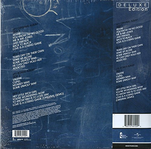 Amy Winehouse – Back To Black – Deluxe Edition – Half-Speed Mastering At Abbey Road Studios – Back – Audio Elite Colombia