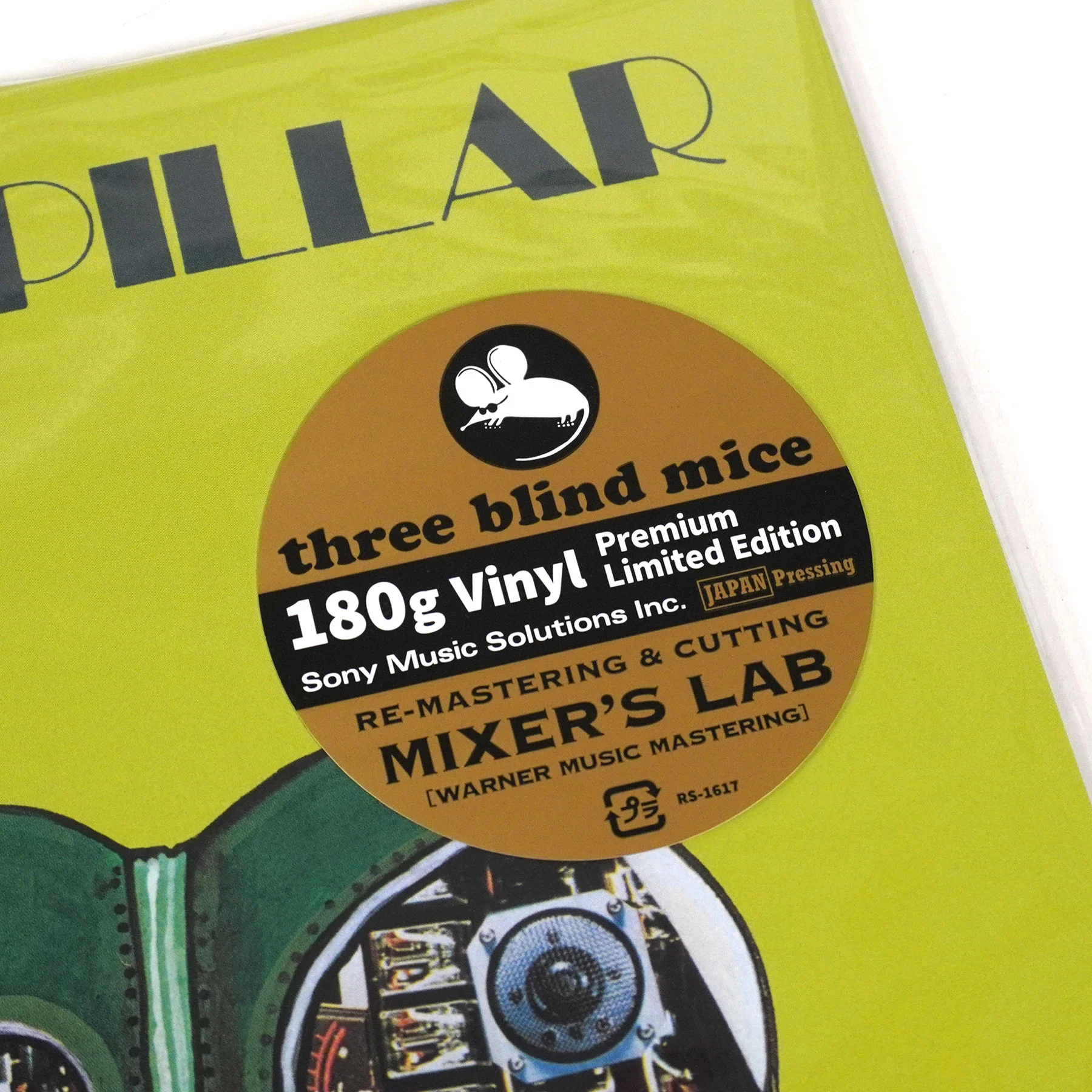 Masaru Imada Trio +2 – Green Caterpillar – Ed. Limitada, Japonesa – Three Blind Mice – Sticker – Audio Elite Colombia