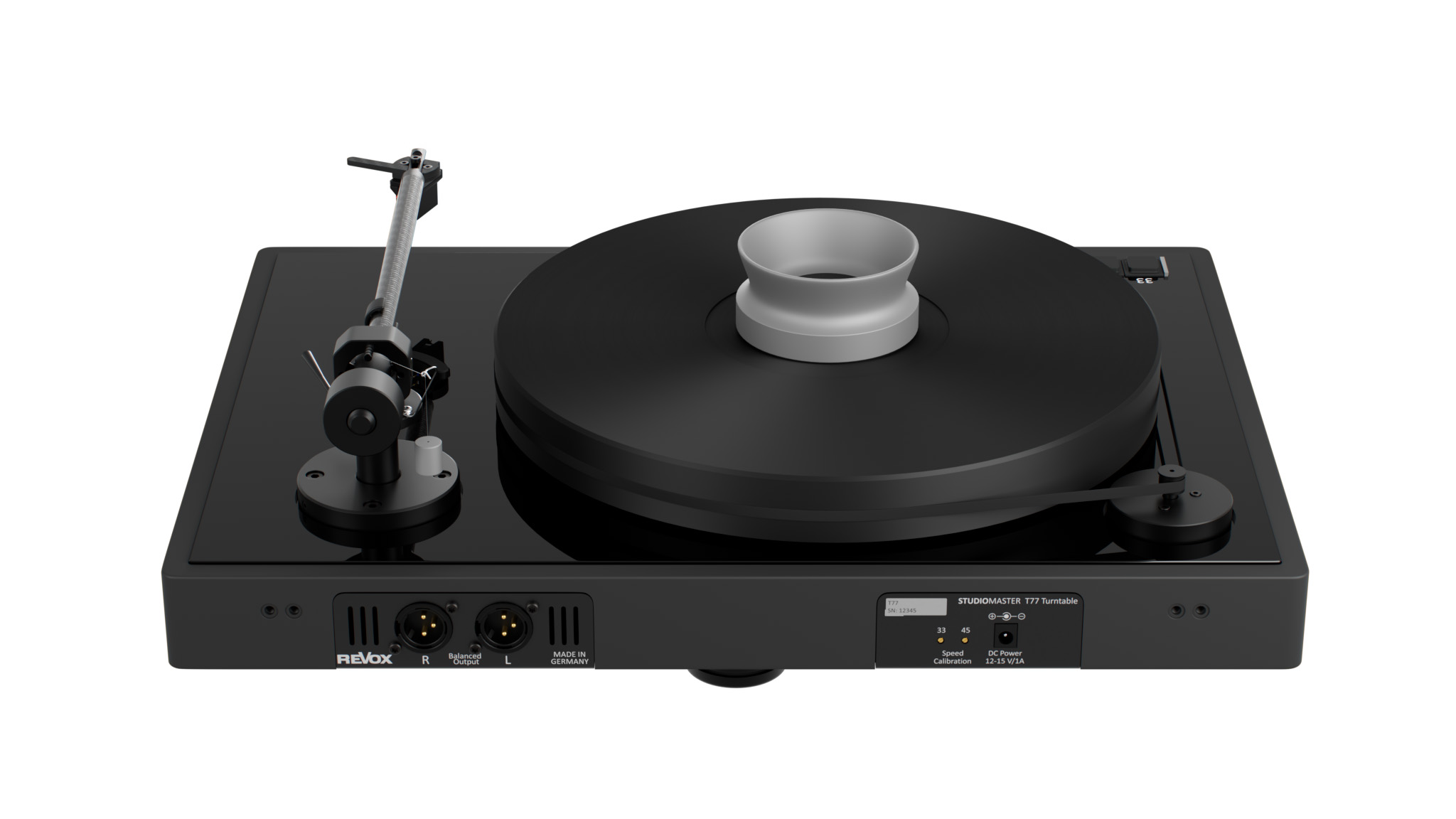 Revox – T77 Turntable – Back – Audio Elite Colombia