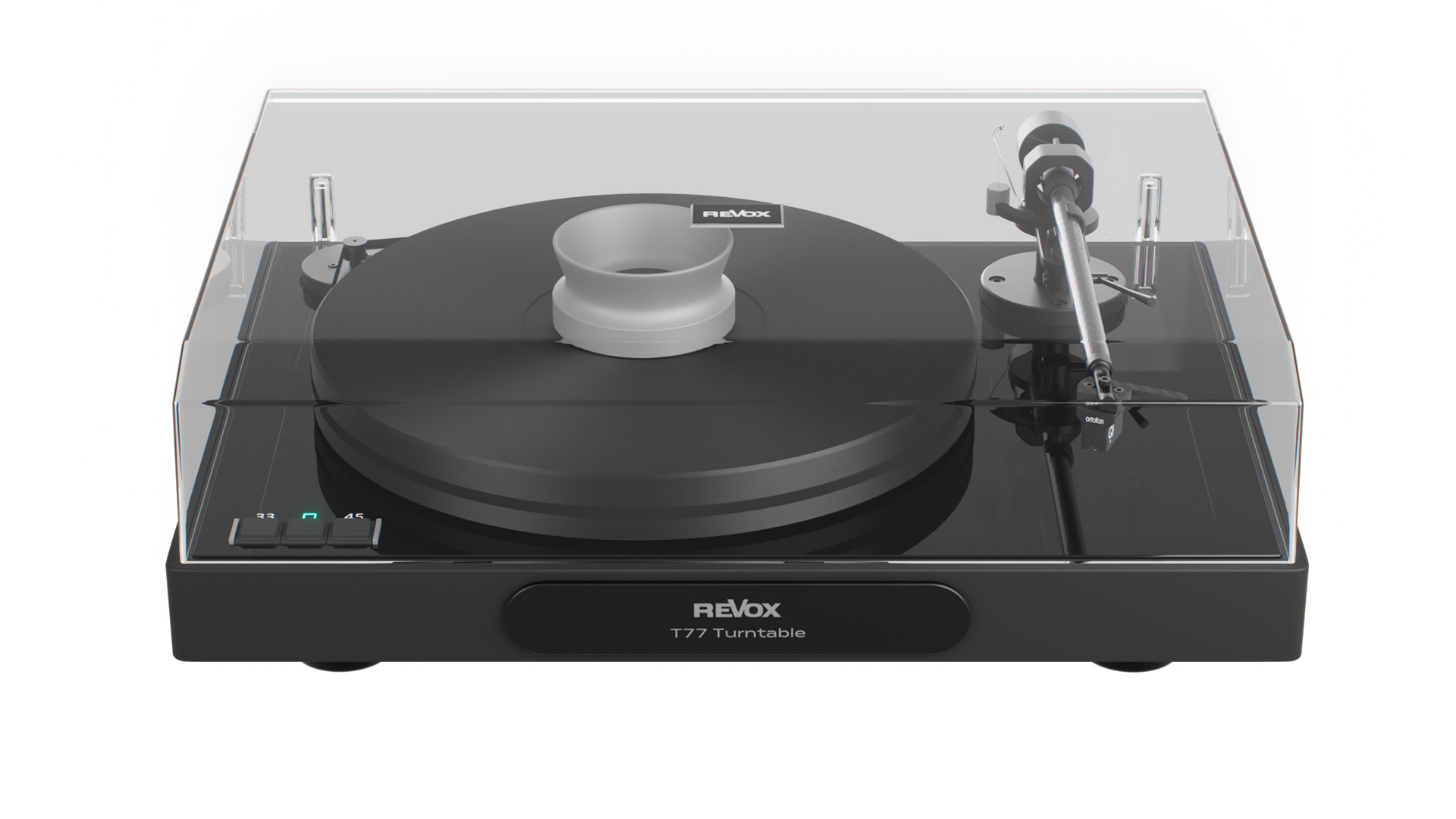 Revox – T77 Turntable – Front Closed – Audio Elite Colombia