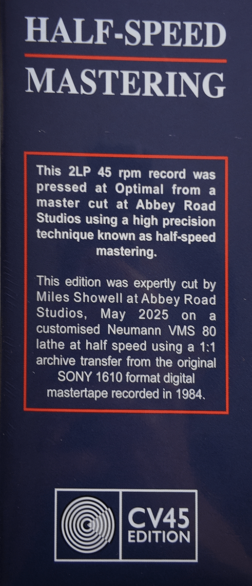 The Alan Parsons Project – Ammonia Avenue (CV 45 Audiophile Edition, Half-Speed Mastering, Ed. Limitada, Numerada) – Sticker – Audio Elite Colombia