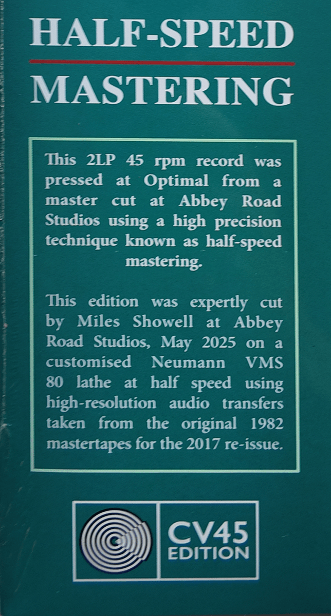 The Alan Parsons Project – Eye In The Sky (CV 45 Audiophile Edition, Half-Speed Mastering, Ed. Limitada, Numerada) – Sticker – Audio Elite Colombia